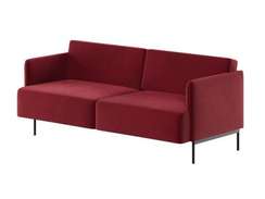 Stenly Диван двухместный STN-2 Alia 10/Металл Черный 1800*840*760