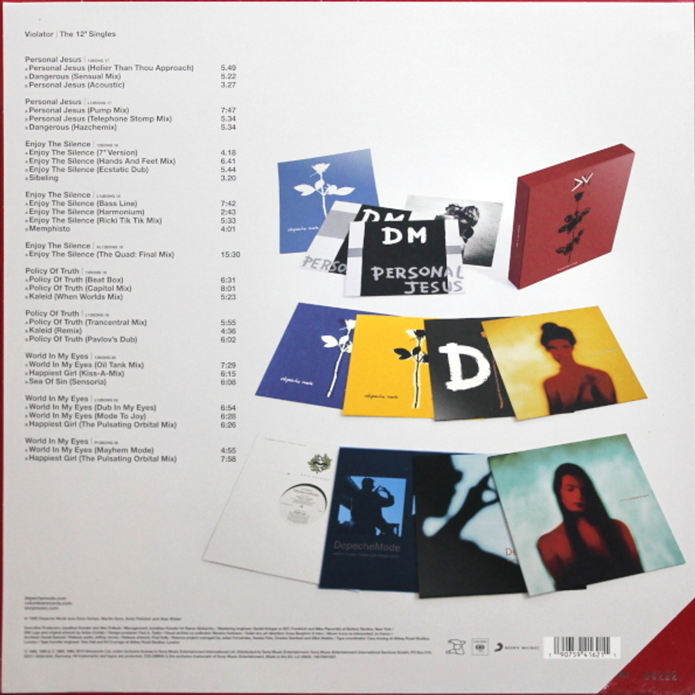 Depeche Mode / Violator - The 12" Singles (Limited Edition Box Set)(10x12" Vinyl Single)