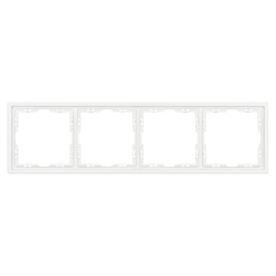 Рамка пластиковая FRM-NOBE-SFPL-4-WH (Arlight, -) 054223