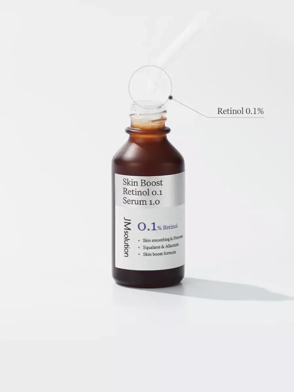 Сыворотка с ретинолом JMsolution Skin Boost Retinol 0.1 Serum 1.0, 30 мл