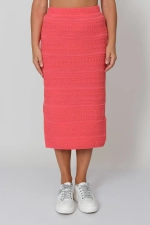 Юбка И 022/коралл