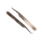 Пинцет профессиональный Le Maitre "Professionnel" Laser "Rose Gold Folk" L 45-7