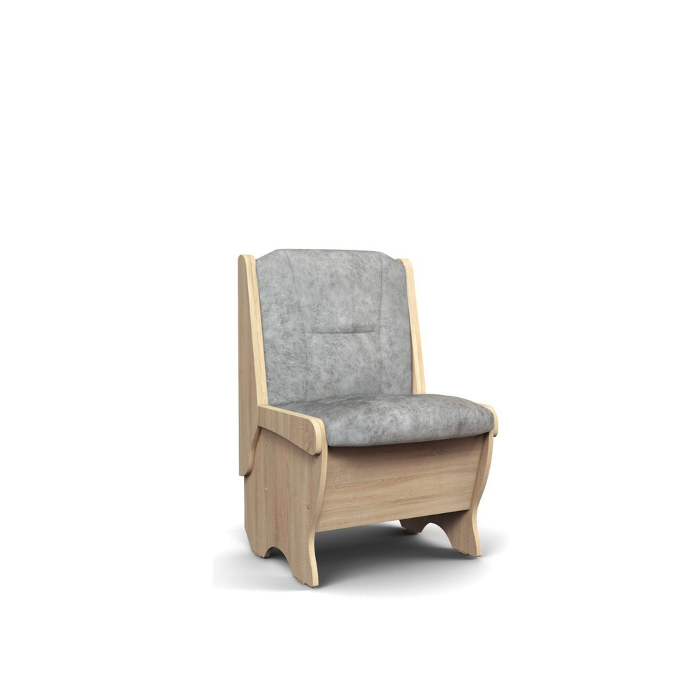 Скамья Лотос 550 дуб сонома/графит