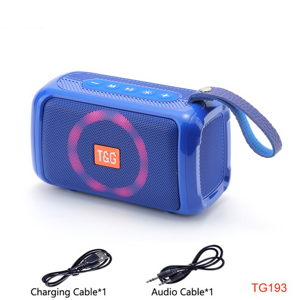 Беспроводная колонка TG-193 (5W/BT/TF/FM/USB) LED