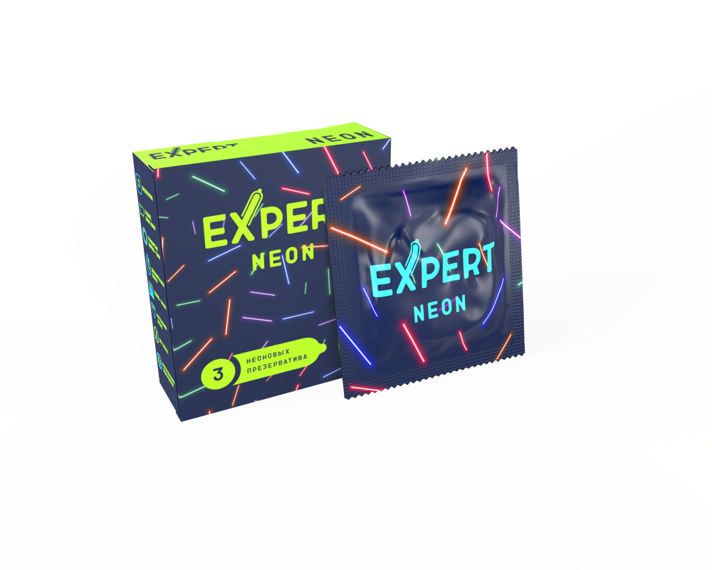 Презервативы Expert Neon 3 шт 9311ex