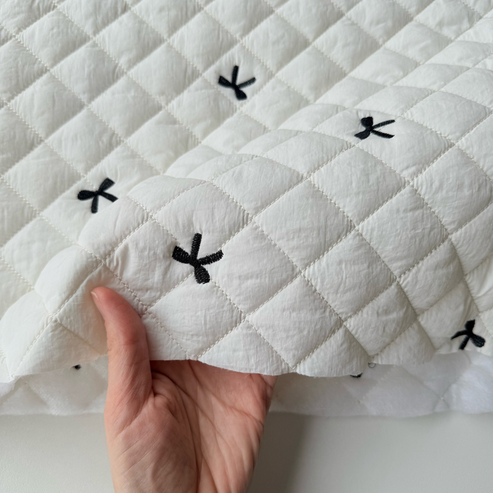 Курточная стежка Бантики