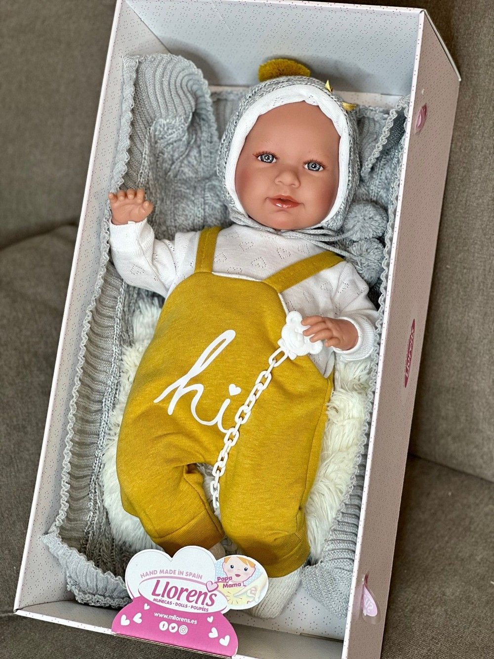 Кукла Llorens мягконабивная 42см Mimi (74038)