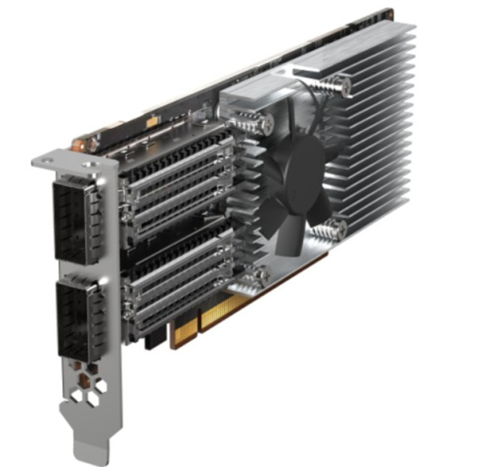 Сетевая карта QNAP QXG-100G2SF-E810