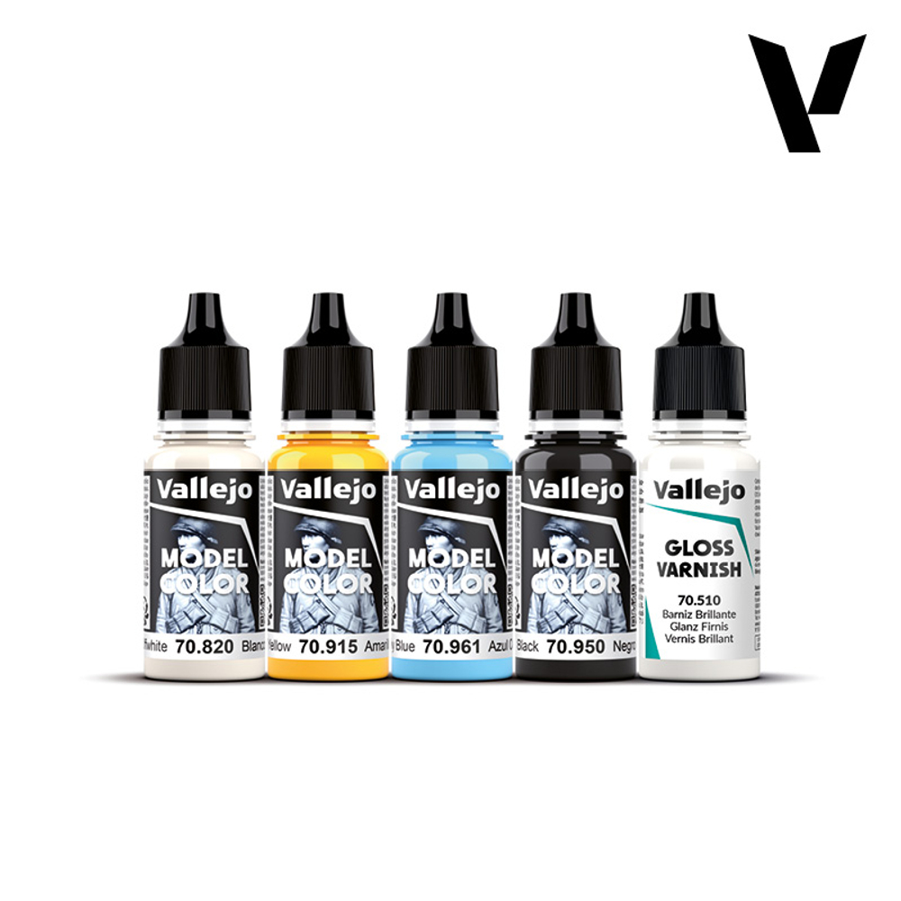 Vallejo Model Color Set: Karonkids Velociraptor (5)