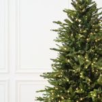 Елка с гирляндой встроенной «Elegance» (Литая+пвх) 240 см / 2,4 м