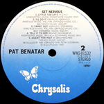 Pat Benatar / Get Nervous (LP)