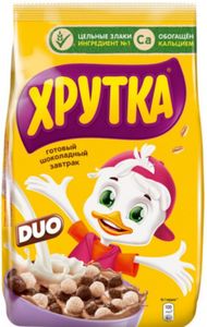 ЗАВТРАК ХРУТКА ГОТОВЫЙ ШОКОЛАДНЫЙ  DUO 230ГР