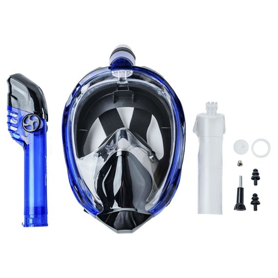 Полнолицевая маска Marlin Cruise синий/черный