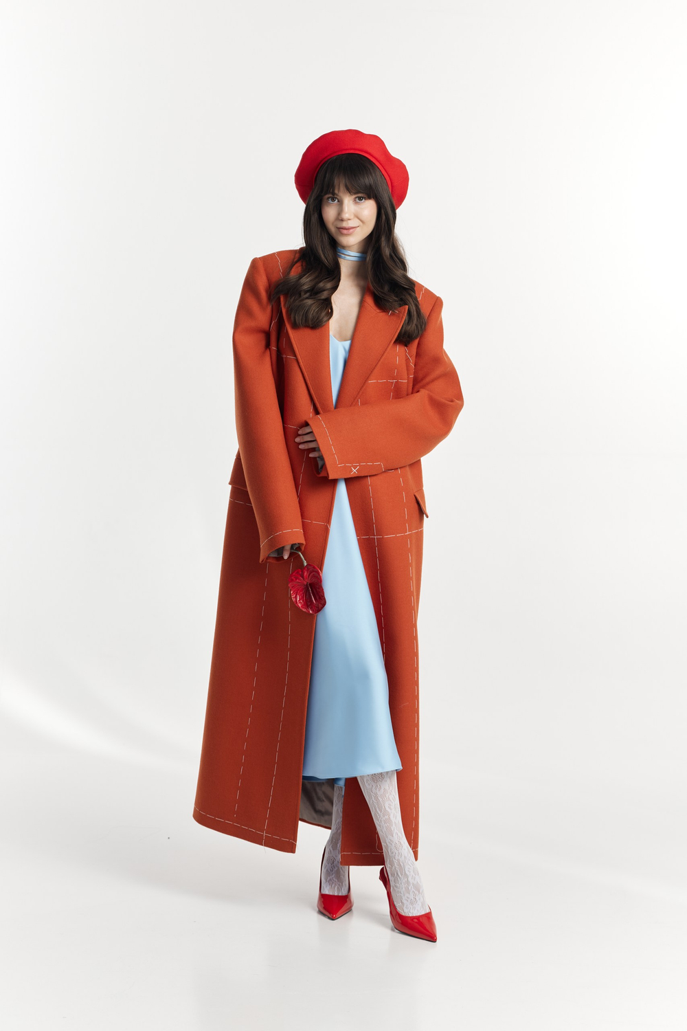 ПРЕДЗАКАЗ Платье полусолнце AFTER BLUE