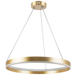 736402 Люстра ROTONDA 91W LED 4823LM 120G ЗОЛОТО 3000-6000K