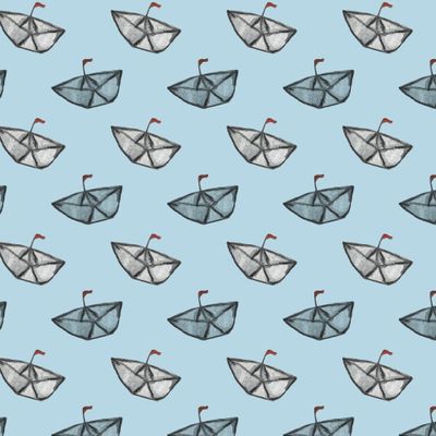 Бумажный кораблик