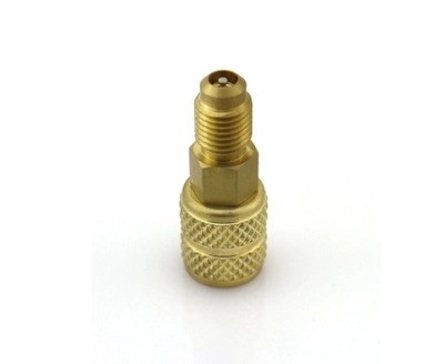 Адаптер AD98 (прямой, штуцер 5/16"-R410A; гайка 1/4"-R22)