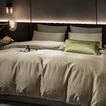 КПБ Сатин-Жаккард Тессоро MT001, Евро, 4 наволочки