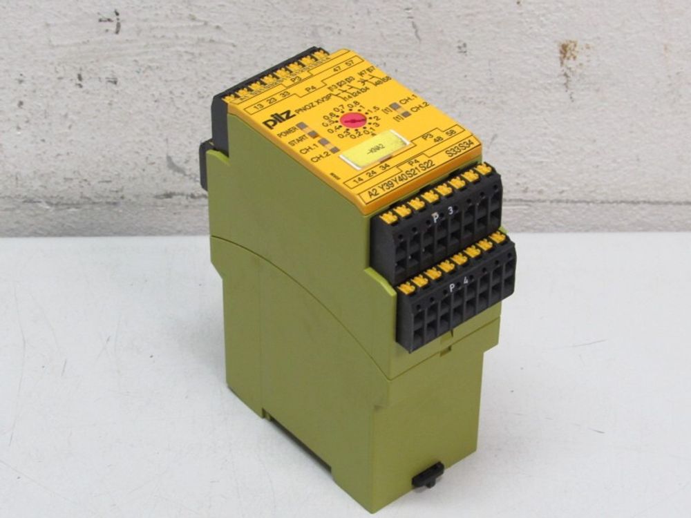 Pilz PNOZ XV3P C 3/24 VDC 3n/o 2n/o t ID No. 787512
