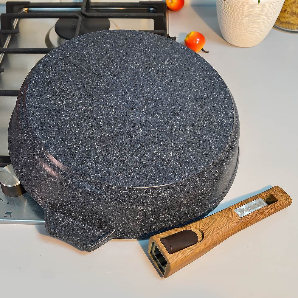 Сковорода 30см Premium blue со съемной ручкой