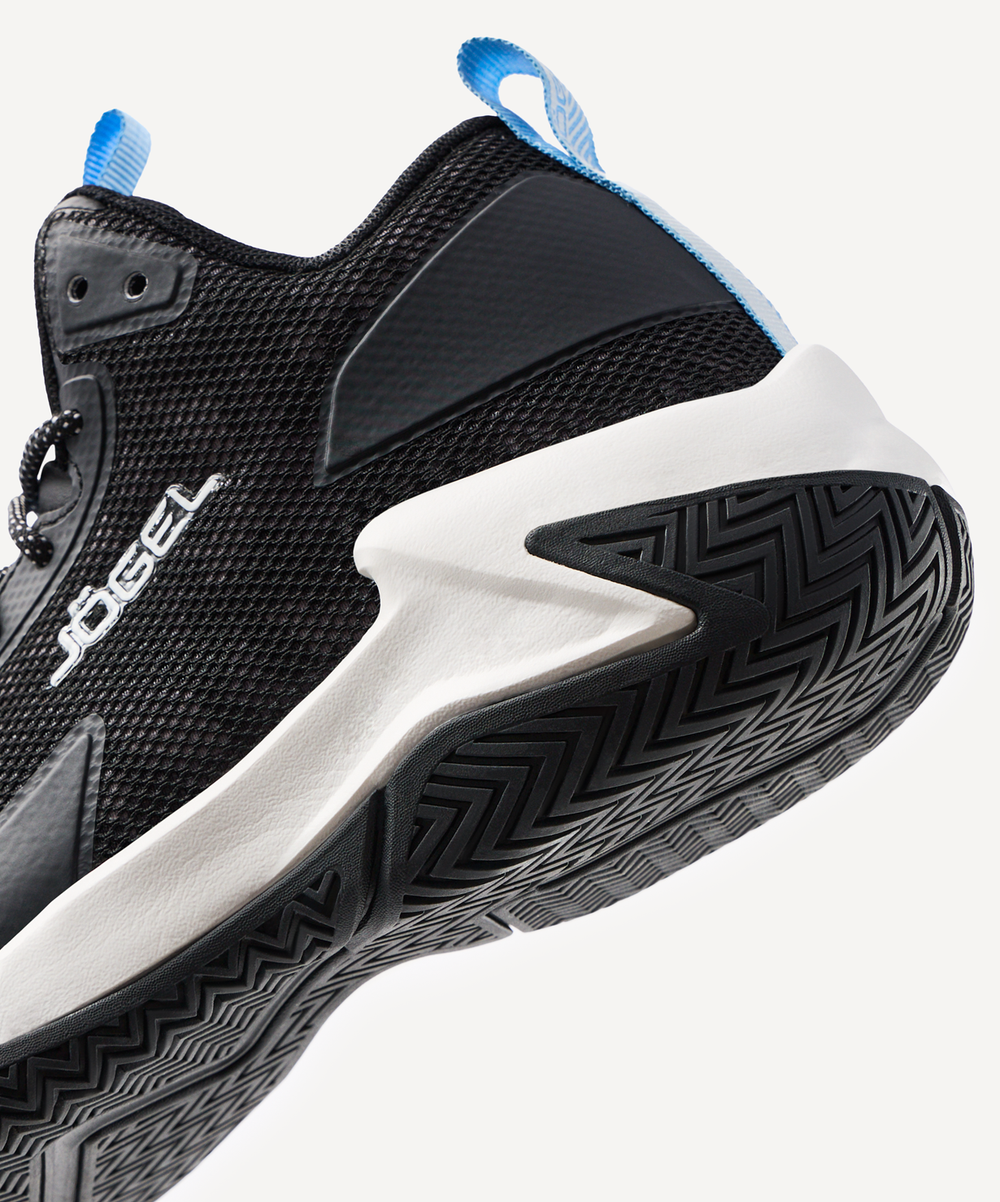 Кроссовки баскетбольные JÖGEL Playmaker, черный/белый