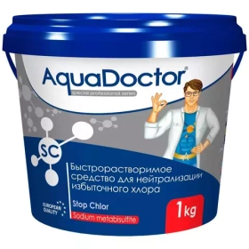 AquaDoctor SC - 1кг - Средство для нейтрализации избыточного хлора