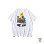 Футболка Bape "Baby Milo x Sesame Street"