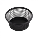 Подставка-стакан д/канцтоваров, Alingar, металлическая, 11*6*11,5 см, черная