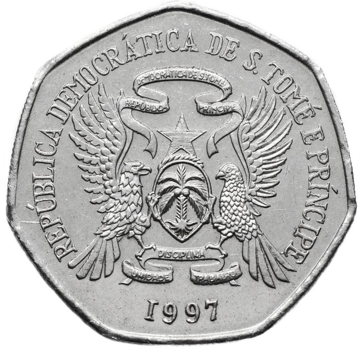 1 000 добр 1997 Сан-Томе и Принсипи