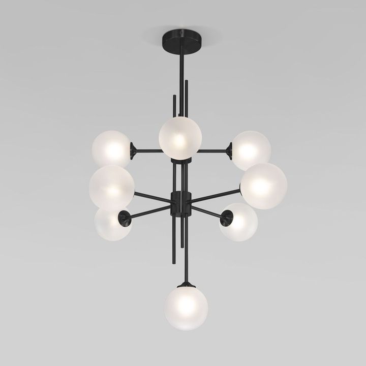 Подвесная люстра Eurosvet Volver 50383 черный Smart