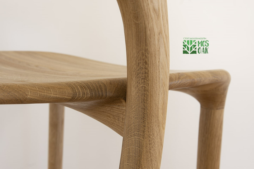 Стул барный из массива дуба Armonia luxury (10 цветов)