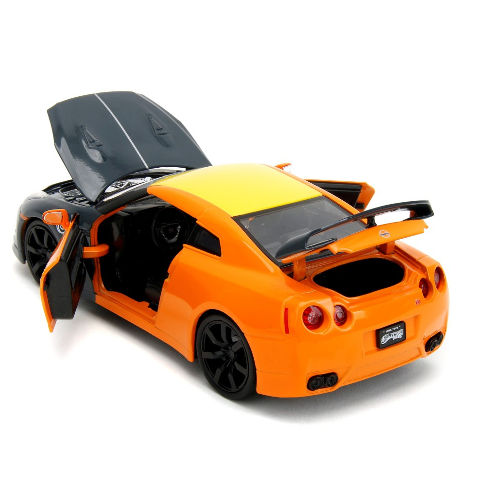 Jada Naruto - Металлическая машина 2009 Nissan GT-R + фигурка Наруто Узумаки 3255054