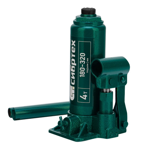 Домкрат бутылочный 4т, 180-320мм Сибртех