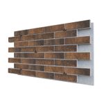 Негорючая термопанель ППС PRO Beryoza Ceramica Kaylos Терракотовый 0,612 м², 1020x600 мм