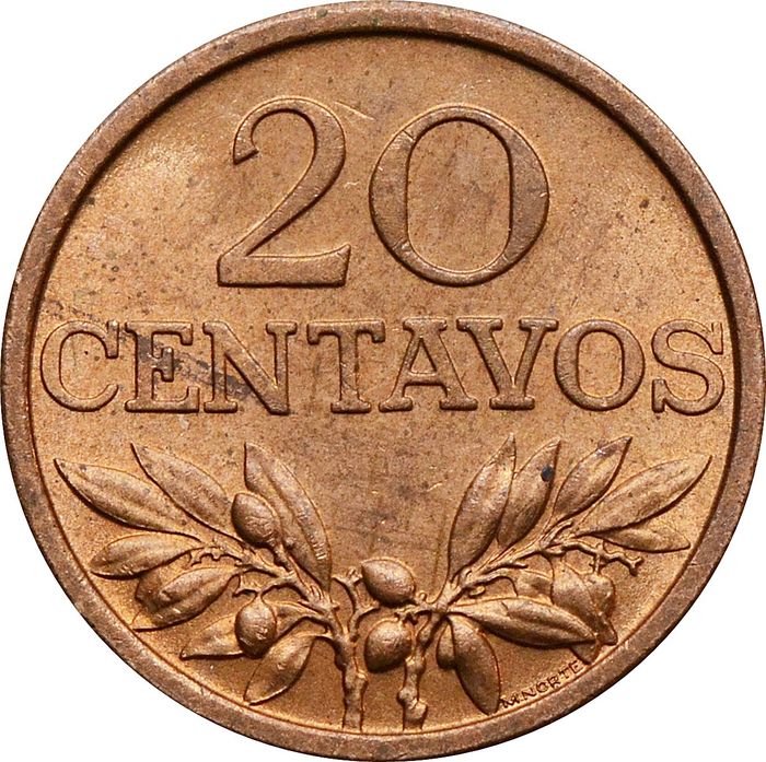 20 сентаво 1971 Португалия