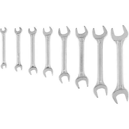 Ключи с открытым зевом 6-22 мм, 8 шт Top Tools 35D256