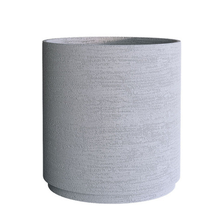 Кашпо CYLINDER XL EROSIA WHITE D100 H105