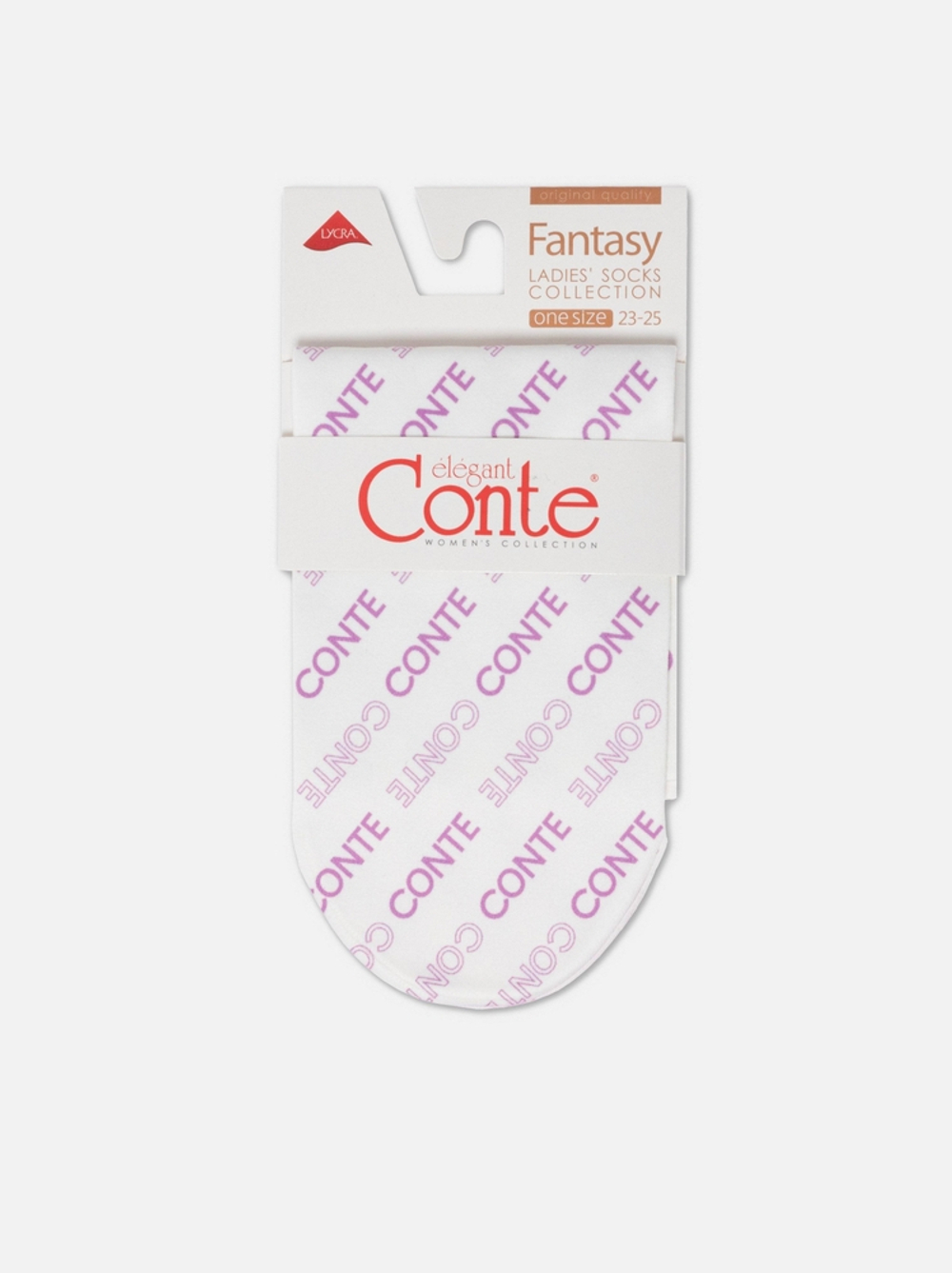 CONTE FANTASY Плотные носки с рисунком «Logo»