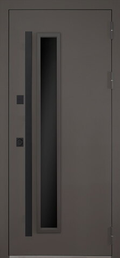 Стальная дверь "Barone" с окном (терморазрыв 3к)