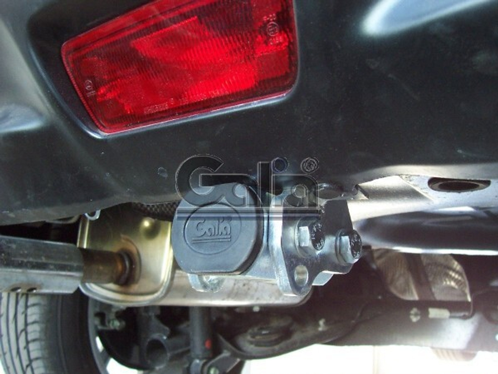 Фаркоп оцинкованный Galia N053C для Nissan Juke 2011- 2WD(паспорт и сертификат в комплекте)(без электрики)