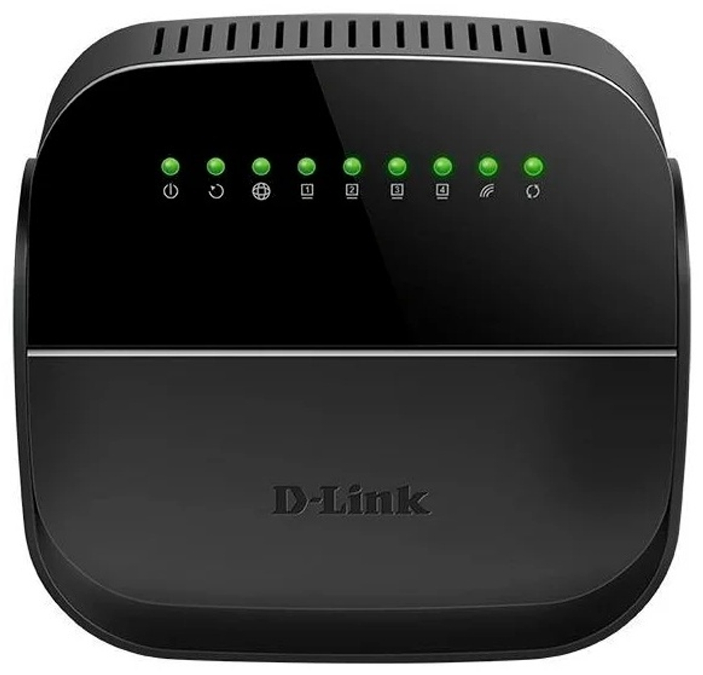 D-link DSL-2640U/R1A черный