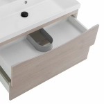 Тумба с раковиной Belbagno MARINO 90 2C-SO/BB900/450-LV-MR-AST Rovere Grigio