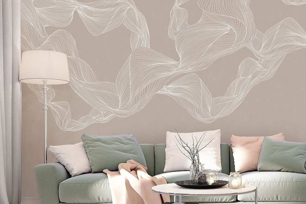 Обои и панно Affresco, коллекция  Line Art