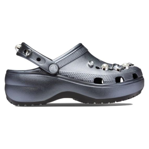 Crocs Classic Cloud 'Silver Black'
