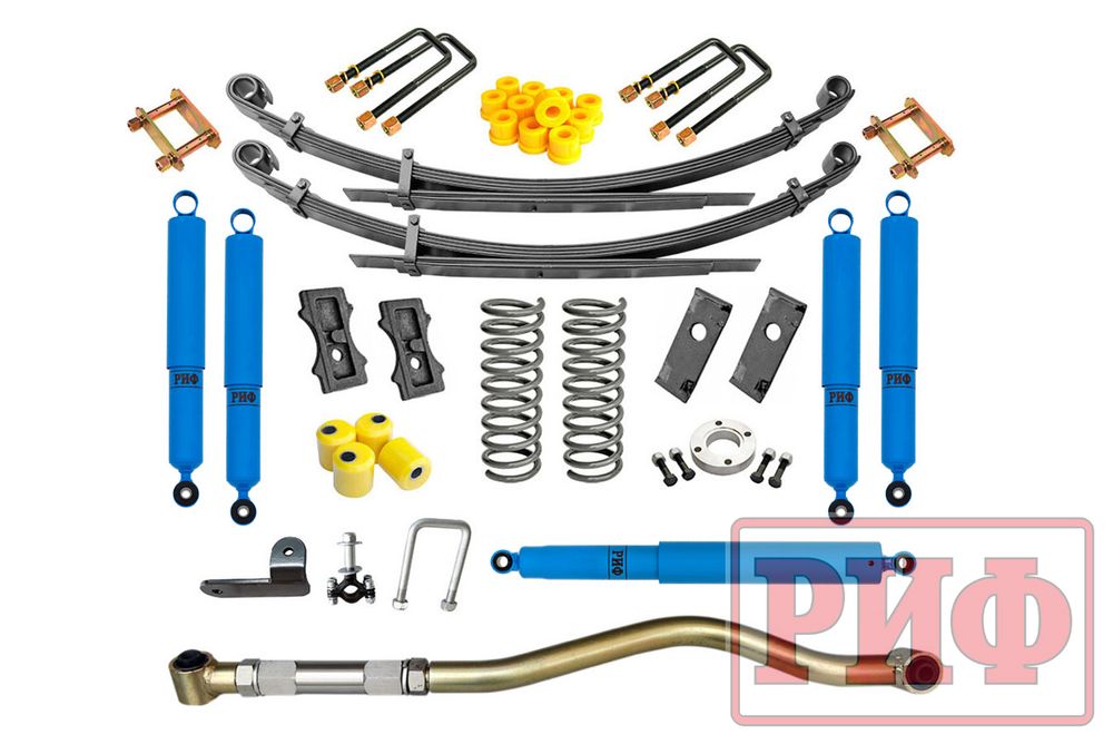 Лифт-комплект арктический УАЗ Хантер лифт 50 мм 150-300 кг РИФ Лифт-комплект арктический УАЗ Хантер лифт 50 мм 150-300 кг РИФ
