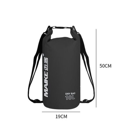 Рюкзак водонепроницаемый гермосумка 10л черный