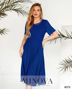 Платье 3148-синий Minova