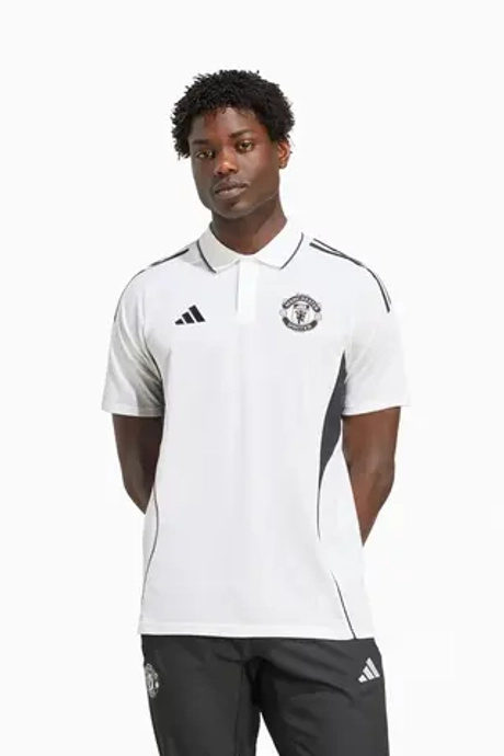 Футболка adidas Manchester United 25/26 Polo - белый