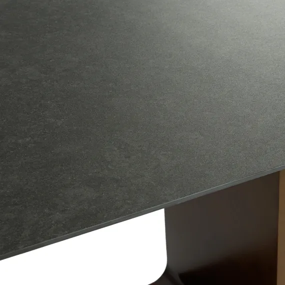 Обеденный стол Axen 200х95 см, черная керамика