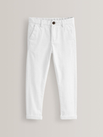 Брюки чинос для мальчика Next D71-032, Белый